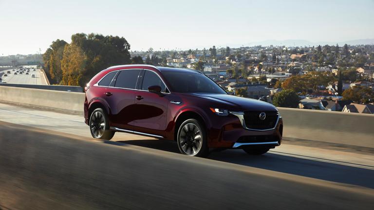 2024 Mazda CX-90 in red